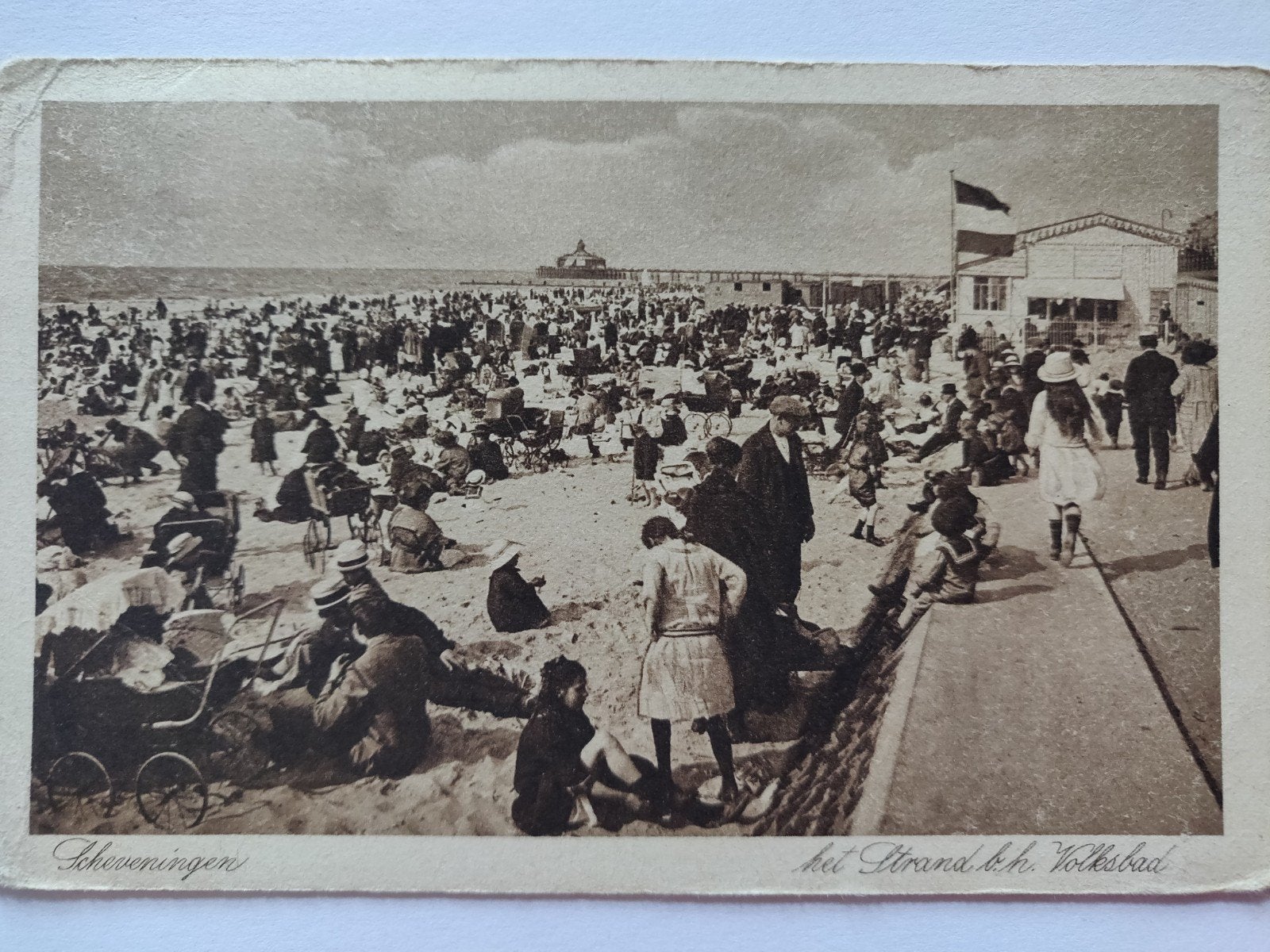 c2584 scheveningen 1930, Ophalen of Verzenden, 1920 tot 1940, Zuid-Holland