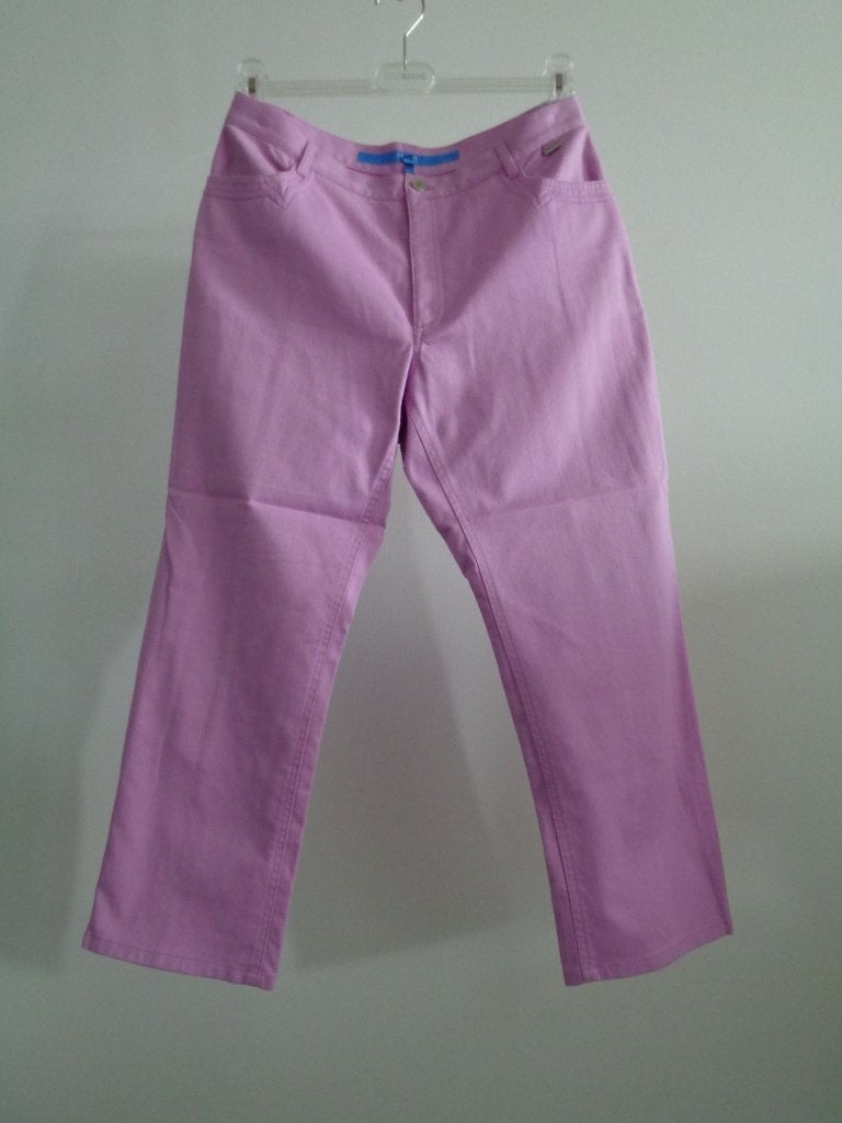 Escada sport broek lila, maat 40 origineel, Maat 38/40 (M), Overige kleuren, Verzenden, Escada