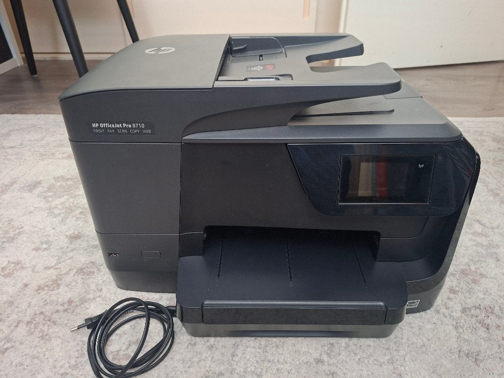HP OfficeJet Pro 8710 All-in-One Printer, Computers en Software, Printers, Hp, Gebruikt, Inkjetprinter, All-in-one