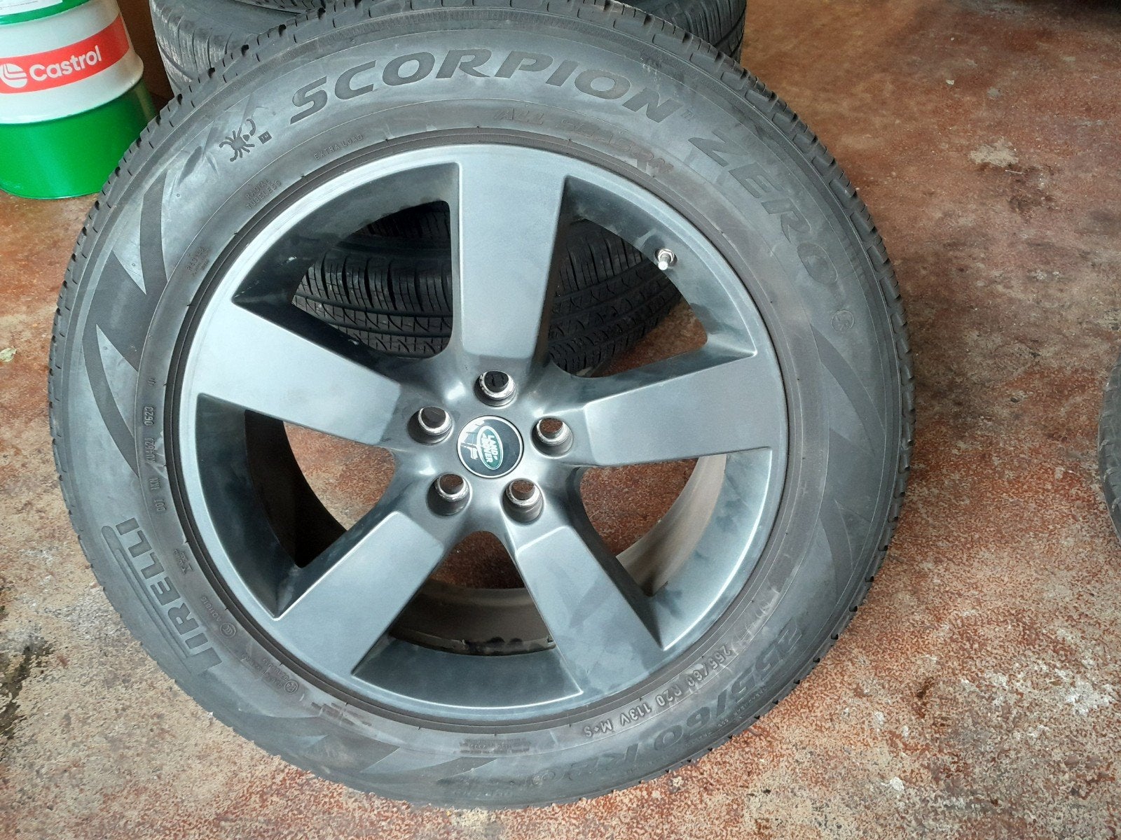 landrover wielen, Auto-onderdelen, Ophalen, Gebruikt, 255 mm, All Season