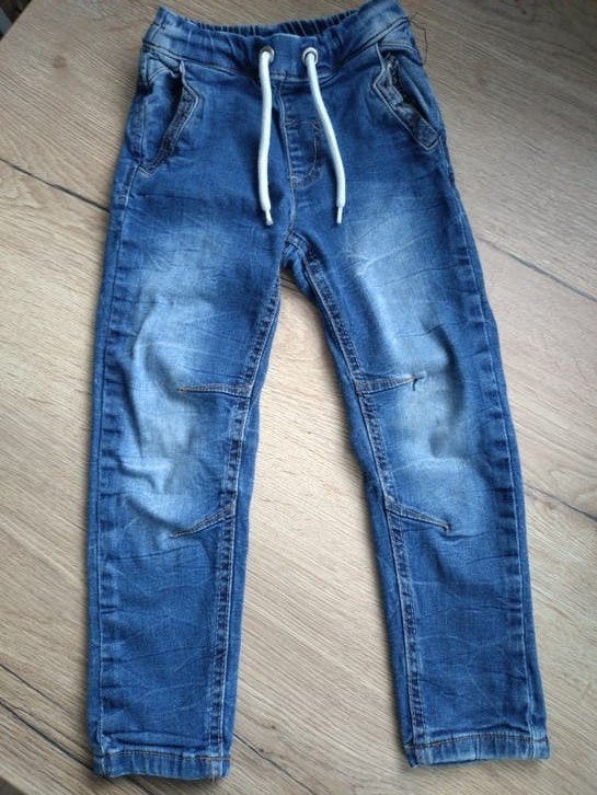 Jeans, maat 104, Broek, Zeeman, Gebruikt, Ophalen of Verzenden