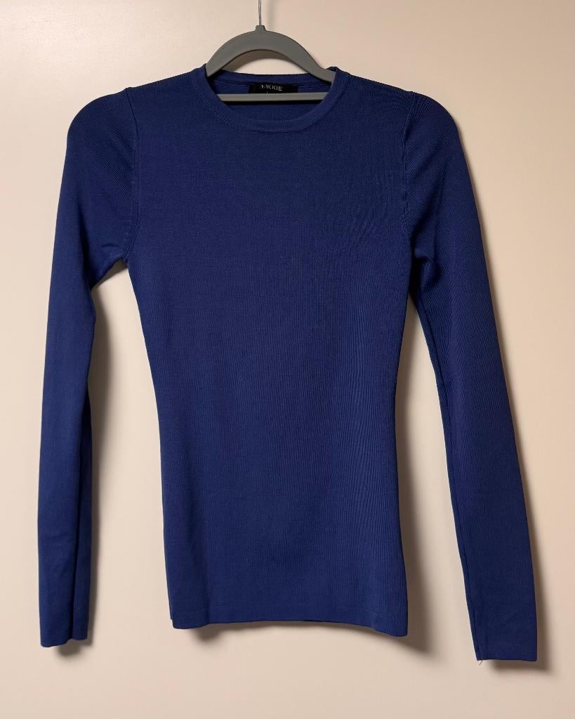 Nikkie Jolie trui/top blauw, Blauw, Ophalen of Verzenden, Nikkie, Maat 34 (XS) of kleiner