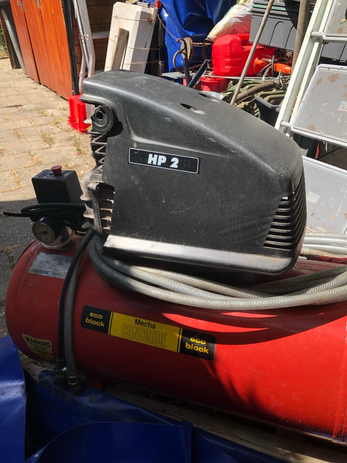 Concorde CXR 350/C Compressor - Perfect werkend, Doe-het-zelf en Verbouw, Gebruikt, 6 tot 10 bar, Ophalen of Verzenden, 25 tot 100 liter