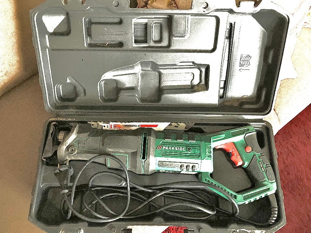 Elektronische zaag, Ophalen