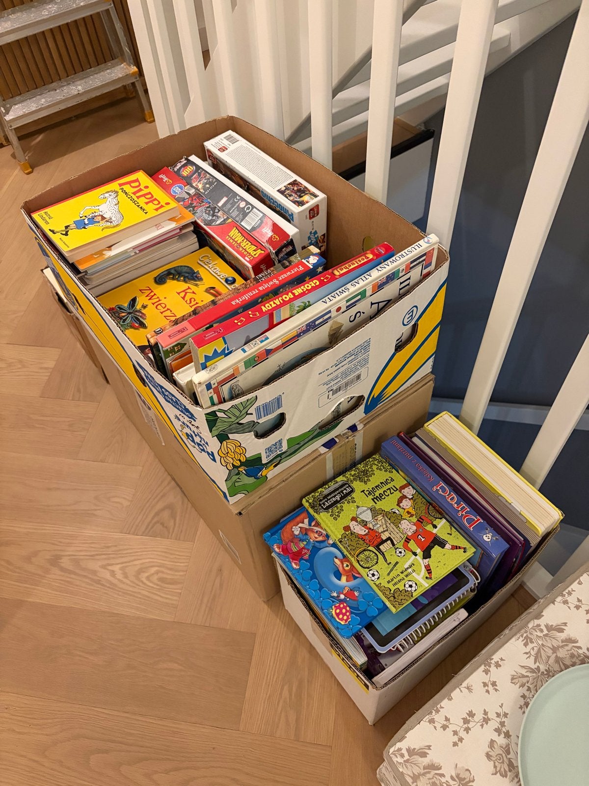 Gratis Grote verzameling Poolse lees-en kinderboeken, Ophalen, Zo goed als nieuw