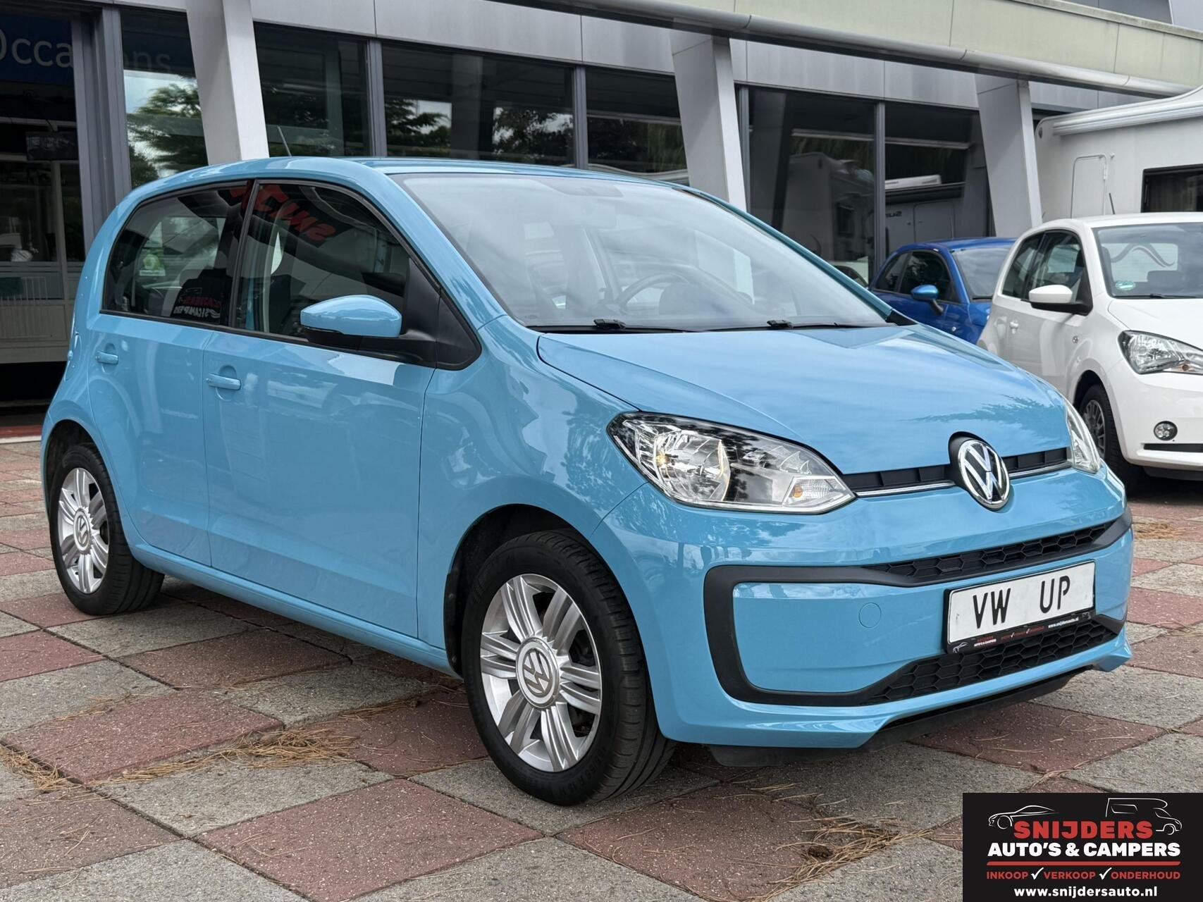 Volkswagen Up! 1.0 BMT move up! met garantie, Auto's, Volkswagen, Voorwielaandrijving, Stof, Gebruikt, Start-stop-systeem