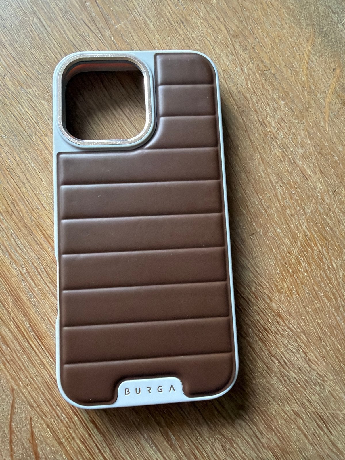 Burga Elite iPhone 16 Pro Max Hoesje - Bruin, IPhone 16 Pro Max, Bruin, Hoesje of Tasje, Ophalen of Verzenden