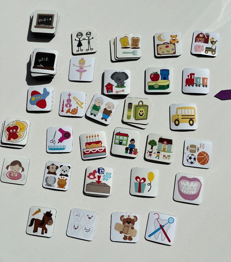 Magneetjes voor planbord, Ophalen of Verzenden, Zo goed als nieuw
