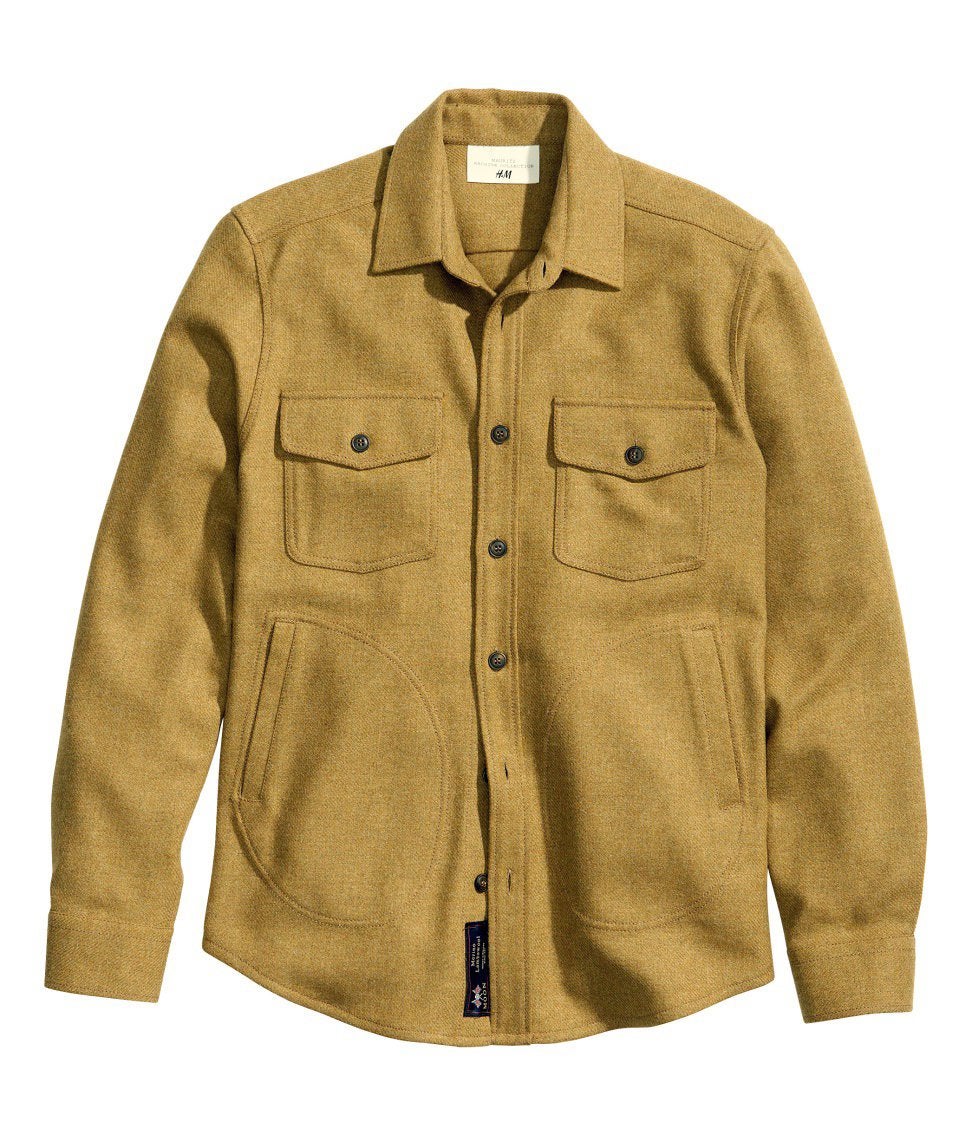 H&M Mauritz Archive Collection Overshirt / Overhemdjas, Ophalen, Nieuw, Maat 52/54 (L)