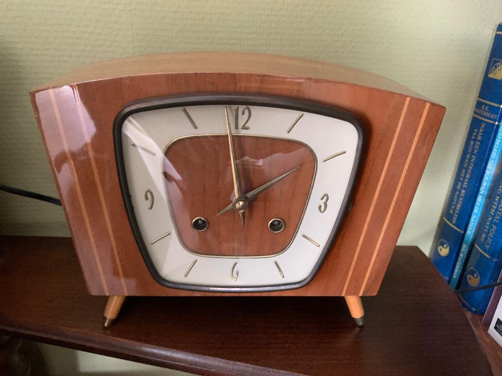Jaren 60 staande klok pendule, Ophalen of Verzenden
