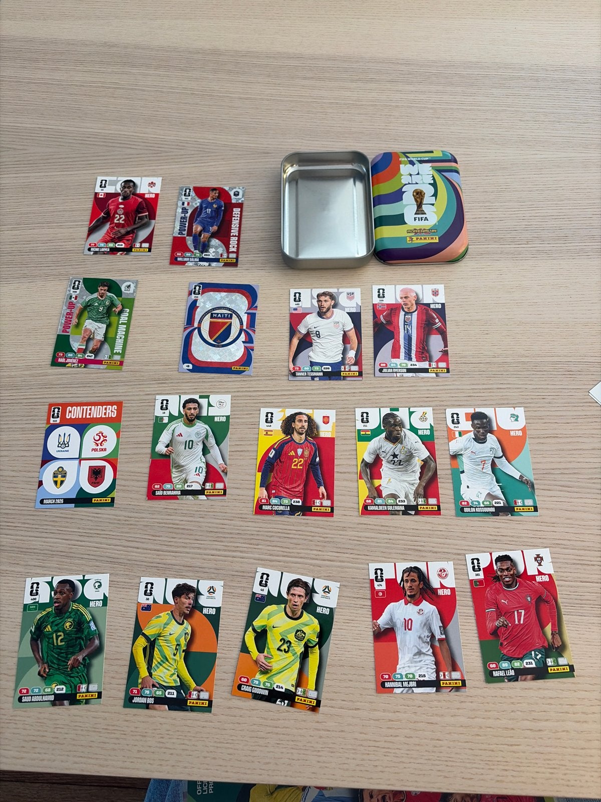 Panini FIFA World Cup 2026 Adrenalyn XL Kaarten, Ophalen of Verzenden, Nieuw, Overige sporten, Spelerskaart