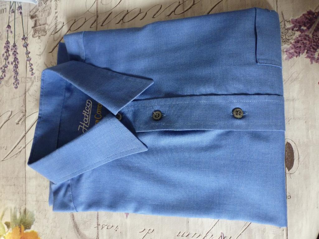 5 - Blouse l. mouwen Hatico - 43-XL, Blauw, Nieuw, Hatico, Ophalen of Verzenden