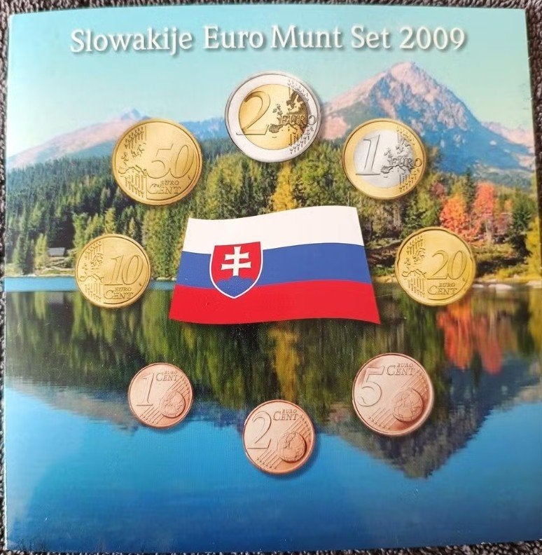 Slowakije Euro Munt Set 2009, Ophalen of Verzenden, Slowakije, Overige waardes, Setje