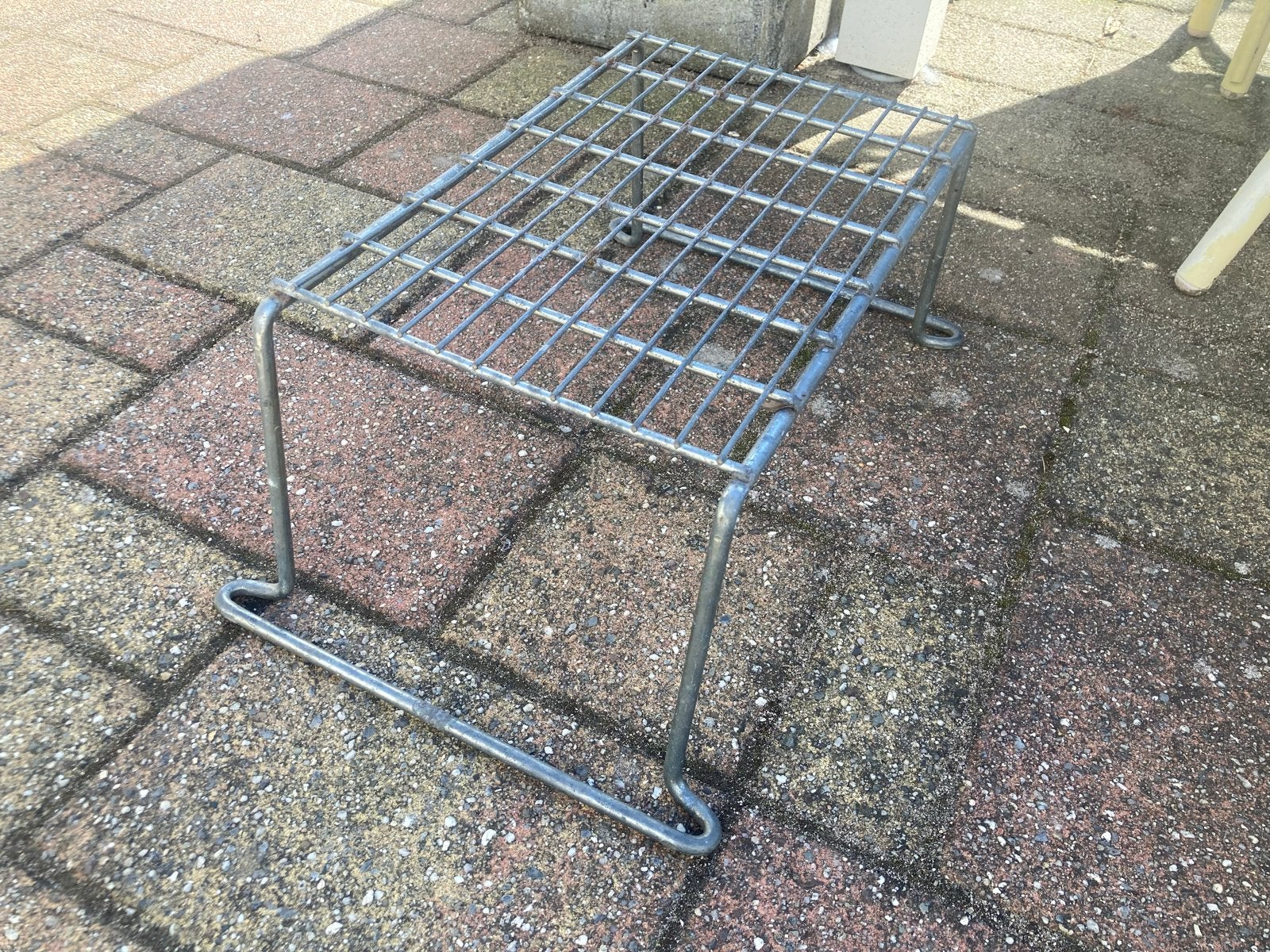 Metalen carvan/camper opstap, Ophalen, Gebruikt