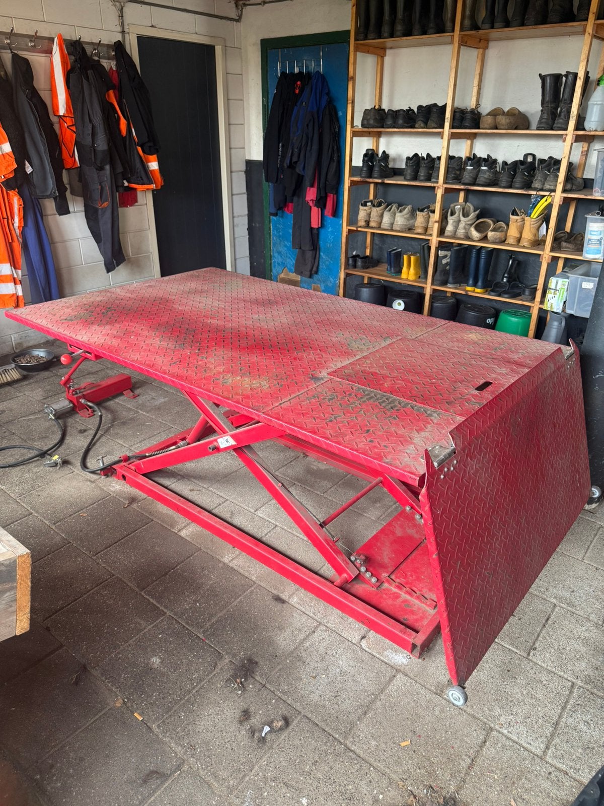 Heftafel/hefbrug/schaarbrug quad/zitmaaier/motor, Auto diversen, Auto-accessoires, Gebruikt, Ophalen