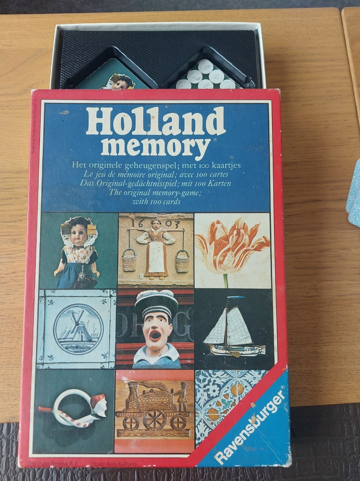 Vintage Holland Memory spel, Ophalen of Verzenden, Gebruikt