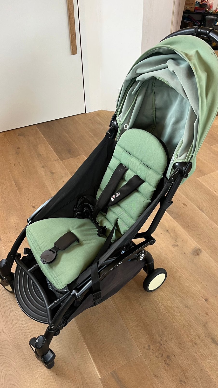 Yoyo Babyzen kinderwagen met voetenzak en regenhoes, Ophalen, Gebruikt, Kinderwagen, Overige merken