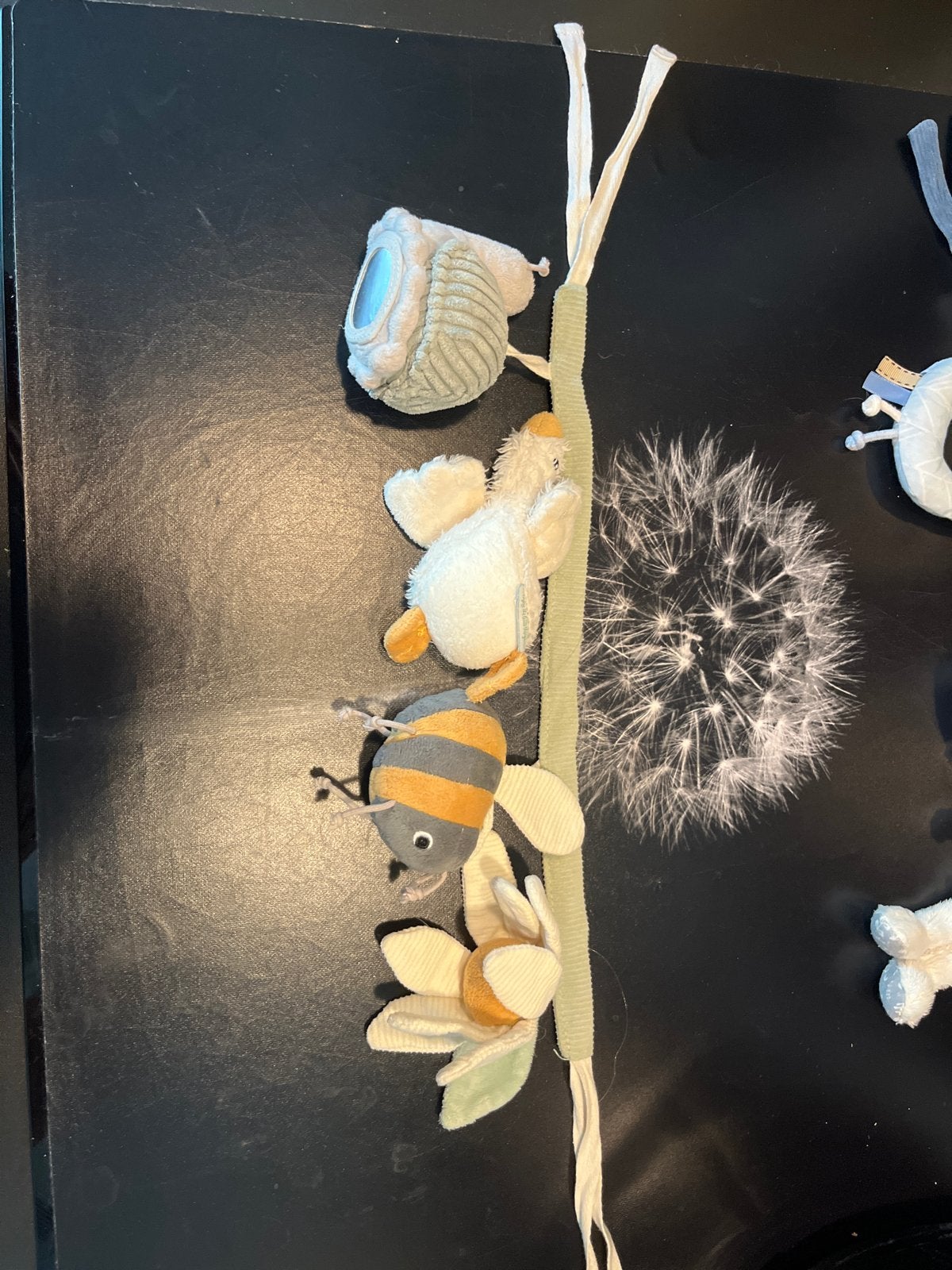 Baby Mobiel met Dieren en Bloemen, Kinderen en Baby's, Ophalen of Verzenden, Zo goed als nieuw, Mobiel