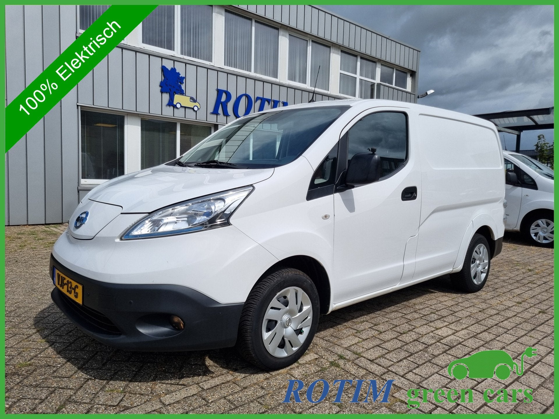 Nissan E-NV200 Bus 40 kWh TREKHAAK INRICHTING SOH 91%, Auto's, Gebruikt, Wit, Origineel Nederlands, Grijs