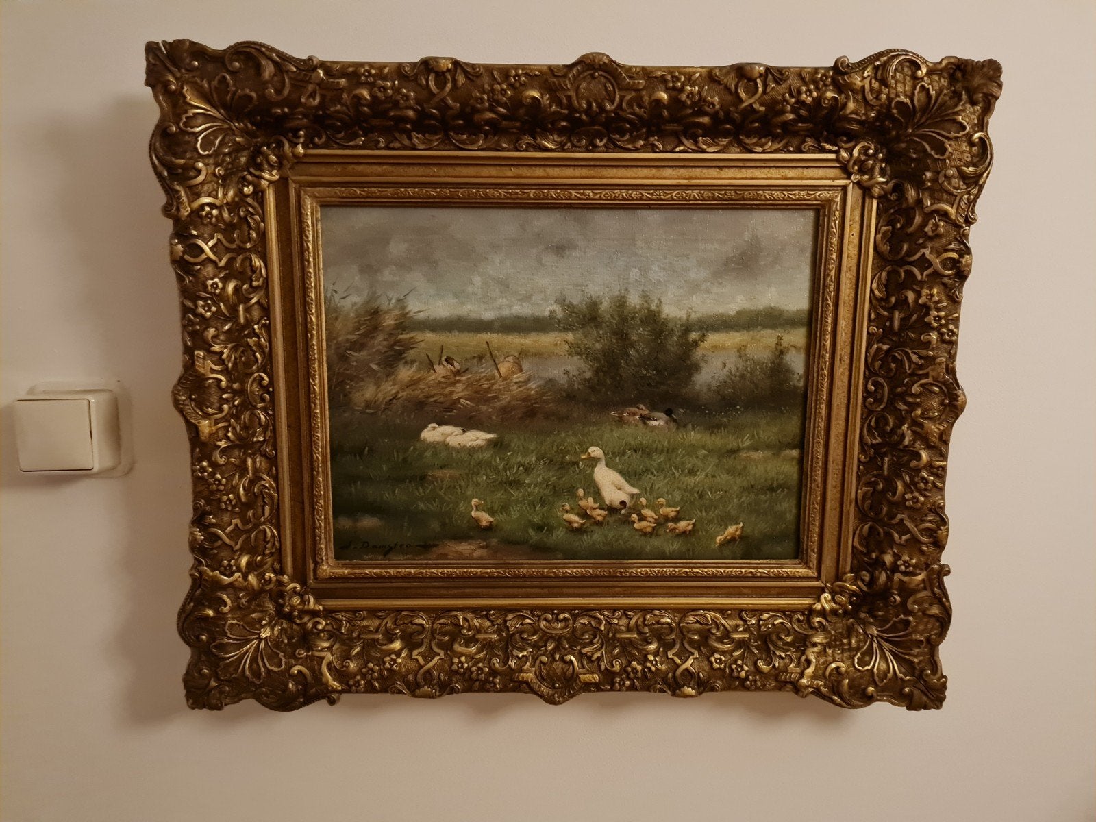 schilderijen klassiek jeroen damstra, Ophalen