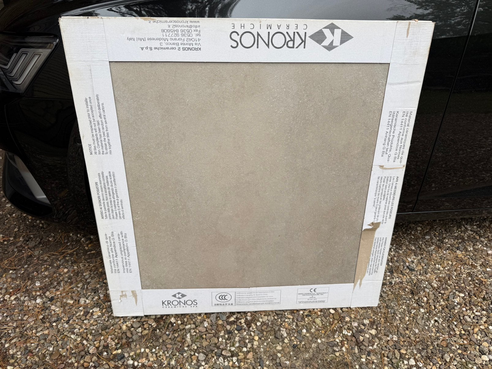 Vloer wand tegels Kronos 80x80 nieuw 12,8m2, Doe-het-zelf en Verbouw, Ophalen, 60 cm of meer, Nieuw, 10 m² of meer