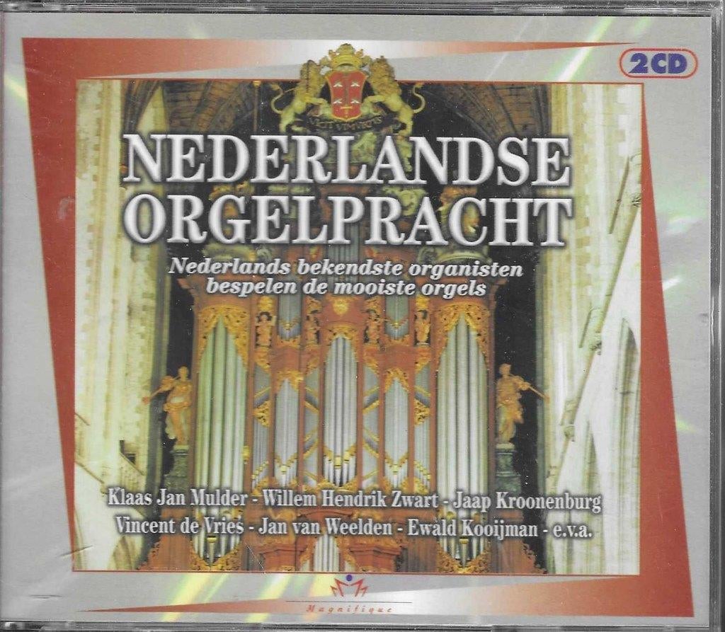 Nederlandse orgelpracht - bekende organisten mooiste orgels, Ophalen of Verzenden, Romantiek, Zo goed als nieuw, Overige typen