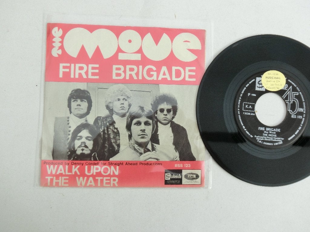 The Move Fire brigade, Cd's en Dvd's, Vinyl Singles, Ophalen of Verzenden, Zo goed als nieuw, 7 inch, Pop