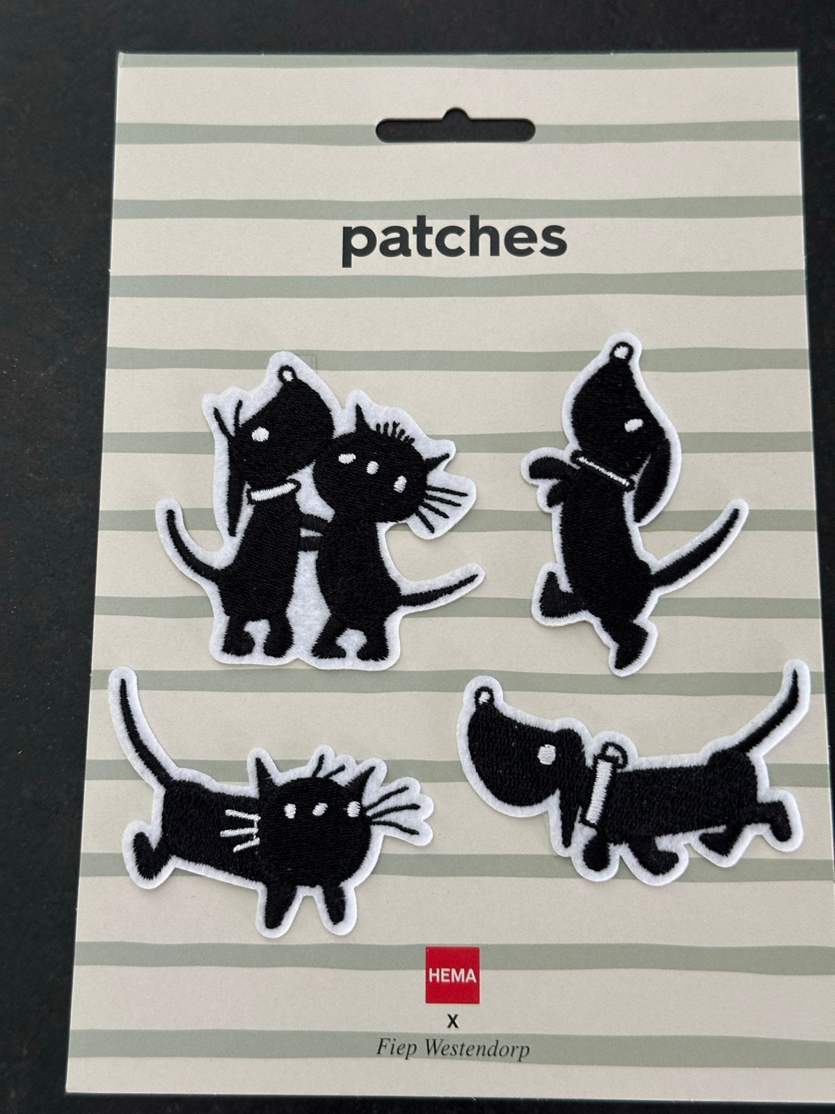 Hema x Fiep Westendorp Patches - Katten en Honden, Ophalen of Verzenden, Nieuw, Overige applicaties