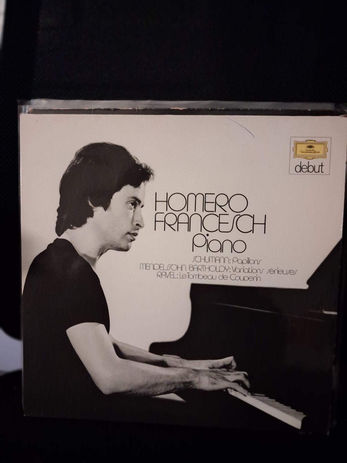 Homero Francesch - Piano (Schumann, Mendelssohn, Ravel), Gebruikt, Ophalen of Verzenden, Romantiek, Inclusief doosje