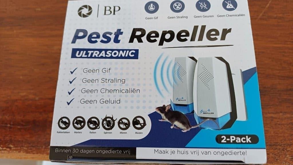 Muizenverjager - Ongedierte Bestrijder - Ultrasone Verjager, Ophalen of Verzenden, Nieuw