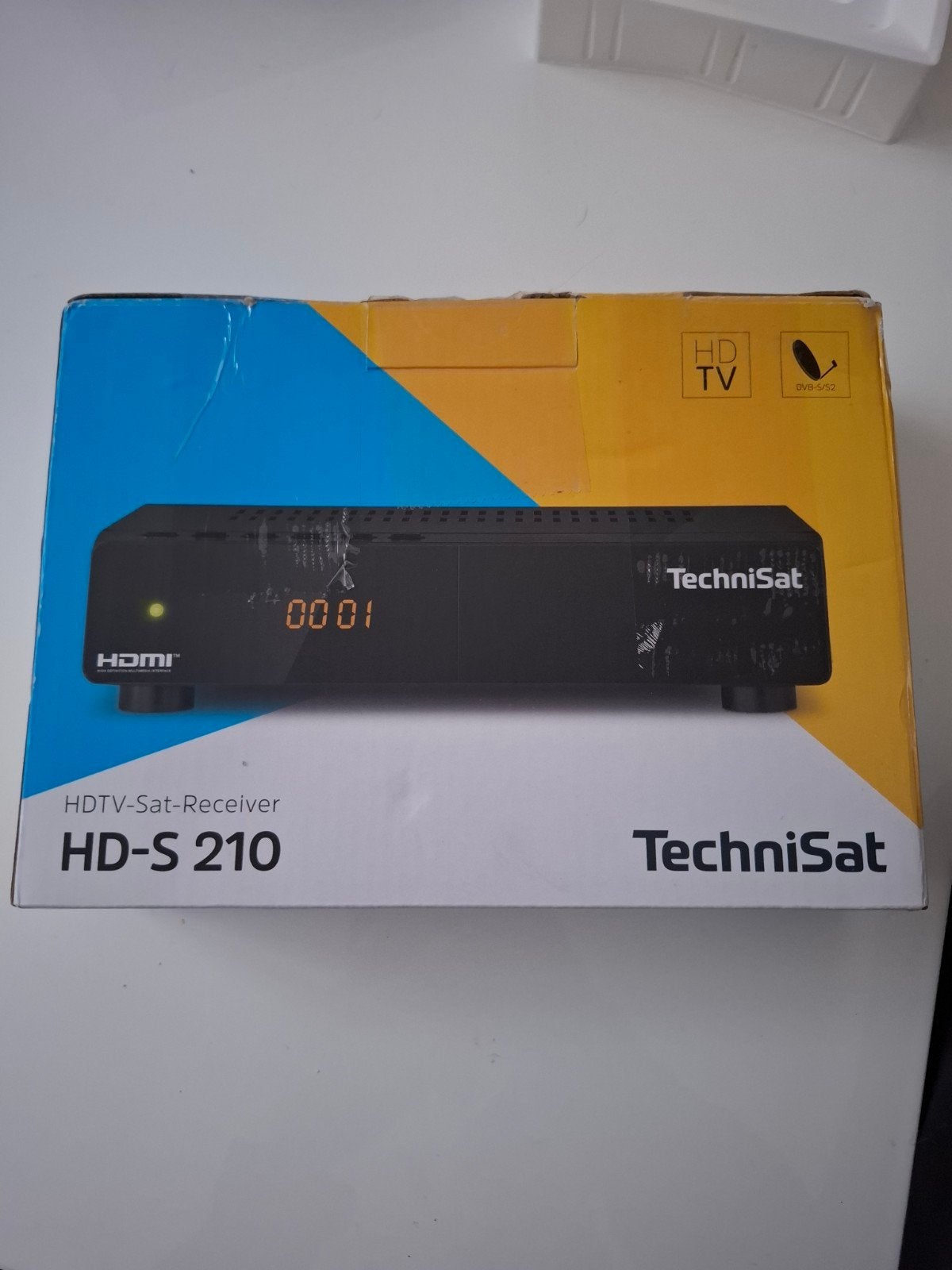 Nieuwe TechniSat HD-S 210 HDTV Satellietontvanger, Ophalen, Nieuw
