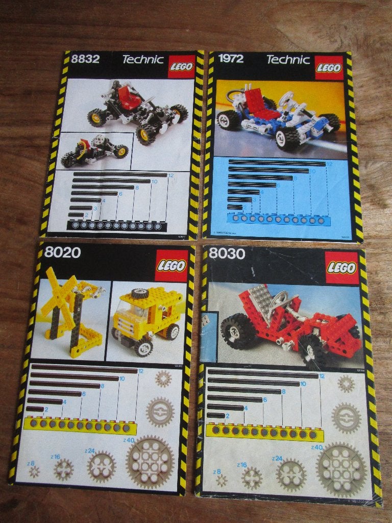 Lego technic voorbeeldboekjes, Kinderen en Baby's, City, Lego, Ophalen of Verzenden, Zo goed als nieuw
