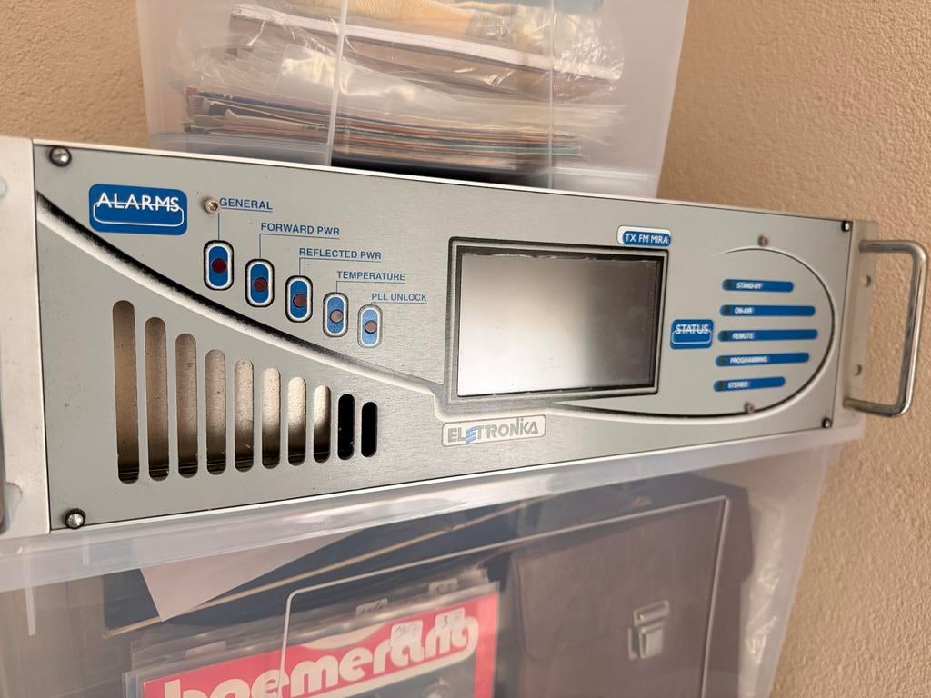 Eltronika FM Zender 250 Watt, Ophalen, Zo goed als nieuw, Zender