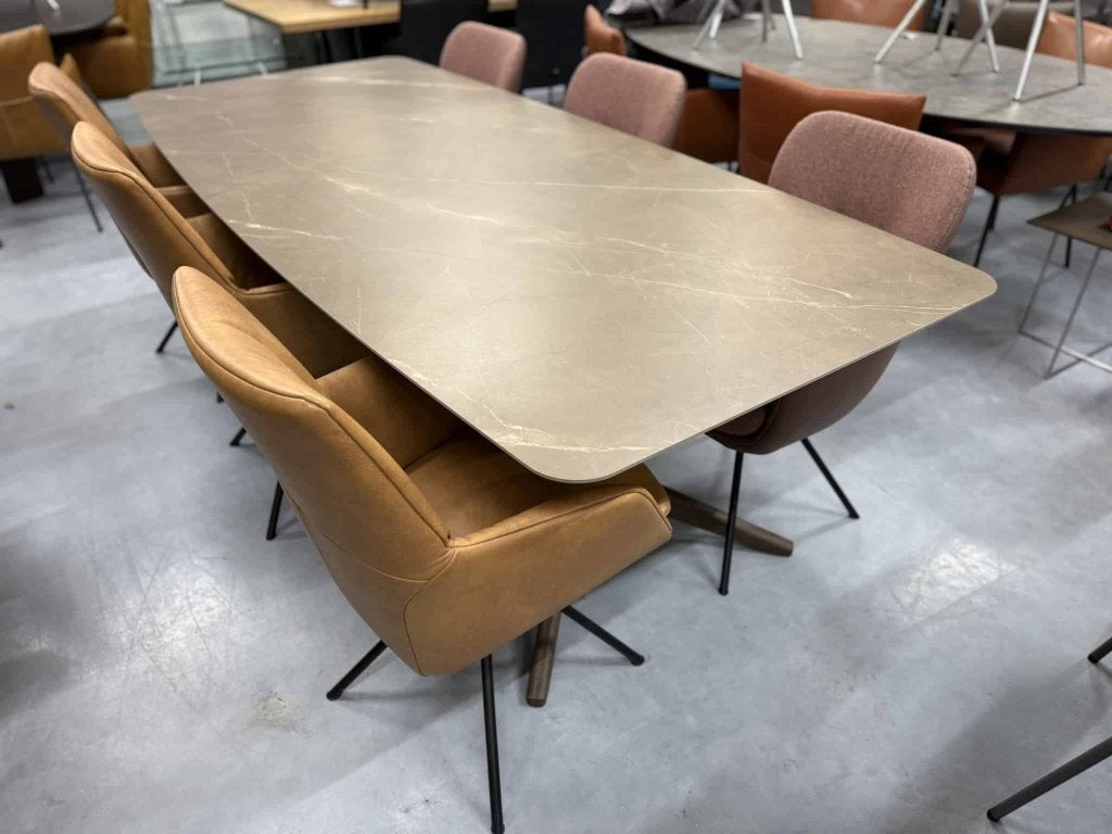 Nieuw Karat Grasshopper Eettafel keramiek blad Tafel 240, Huis en Inrichting, Overige materialen, 100 tot 150 cm, Nieuw, Ophalen of Verzenden