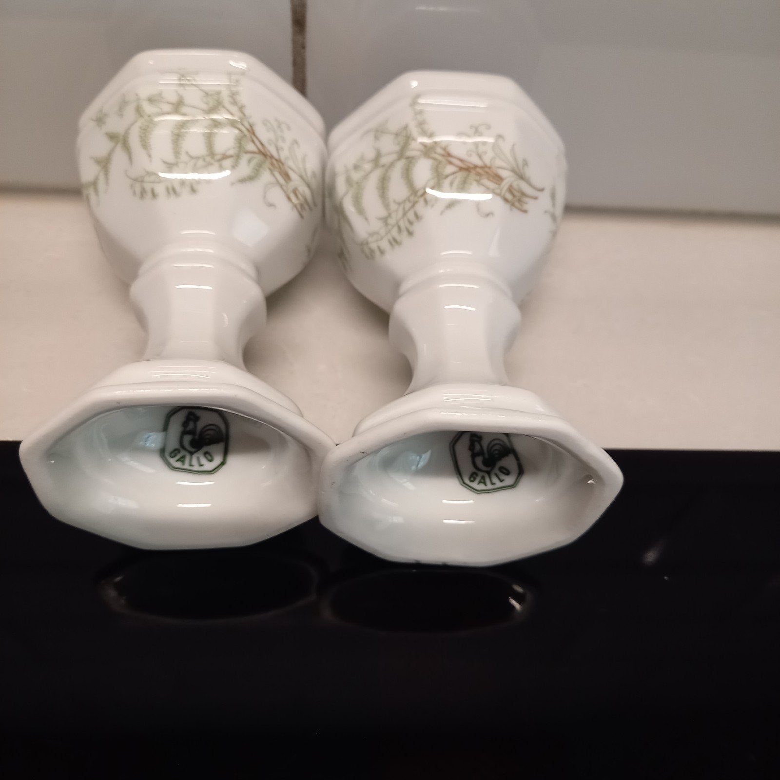 Gallo / Villeroy & Boch – Leonardo Fougère 2 x eierdop zgan, Overige typen, Ophalen of Verzenden, Zo goed als nieuw, Overige stijlen