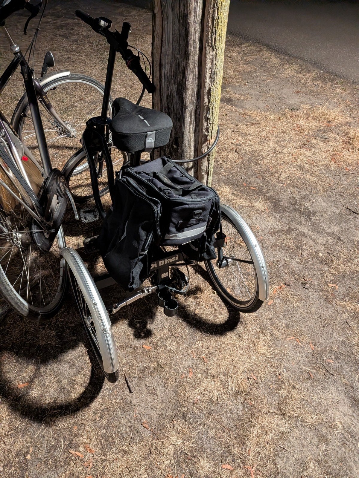 Di Blasi vouwfiets met gebroken frame (aluminium), Ophalen, Gebruikt, Di Blasi