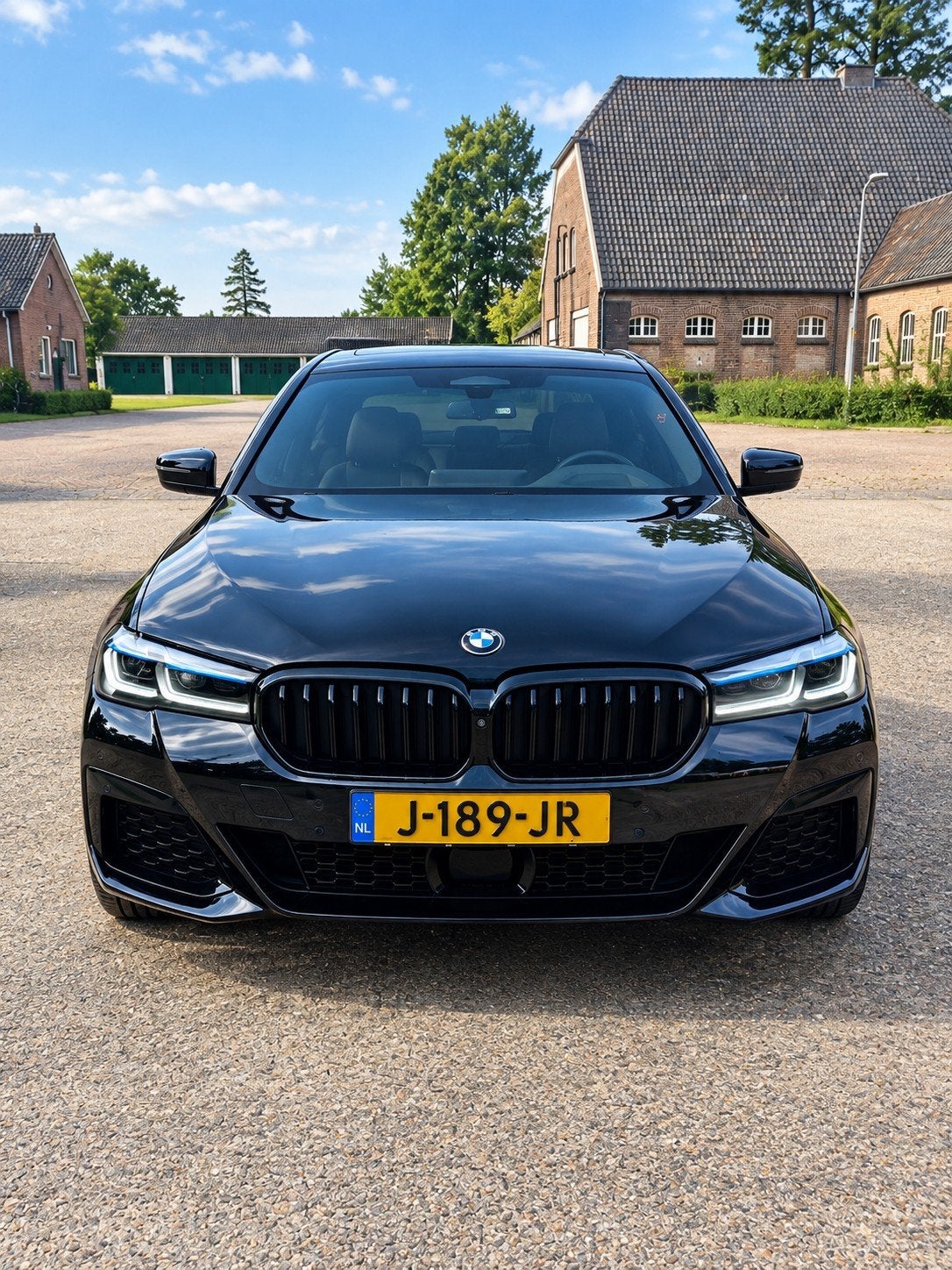 BMW 5-Serie 530i 252pk Aut 2020 !!Vol M-pakket!!, Auto's, 1998 cc, Achterwielaandrijving, Zwart, 4 cilinders