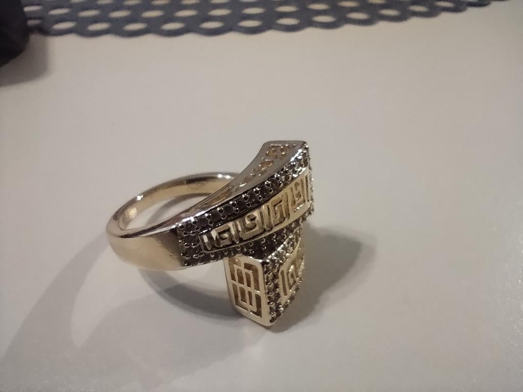 Ring Versace, Sieraden, Tassen en Uiterlijk, Ringen, 19 tot 20, Nieuw, Ophalen of Verzenden, Dame