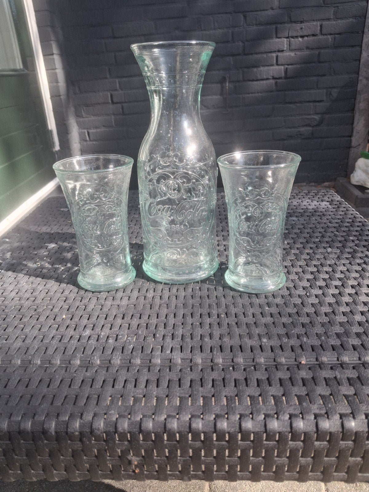 Coca-Cola karaf en glazen set, Ophalen of Verzenden