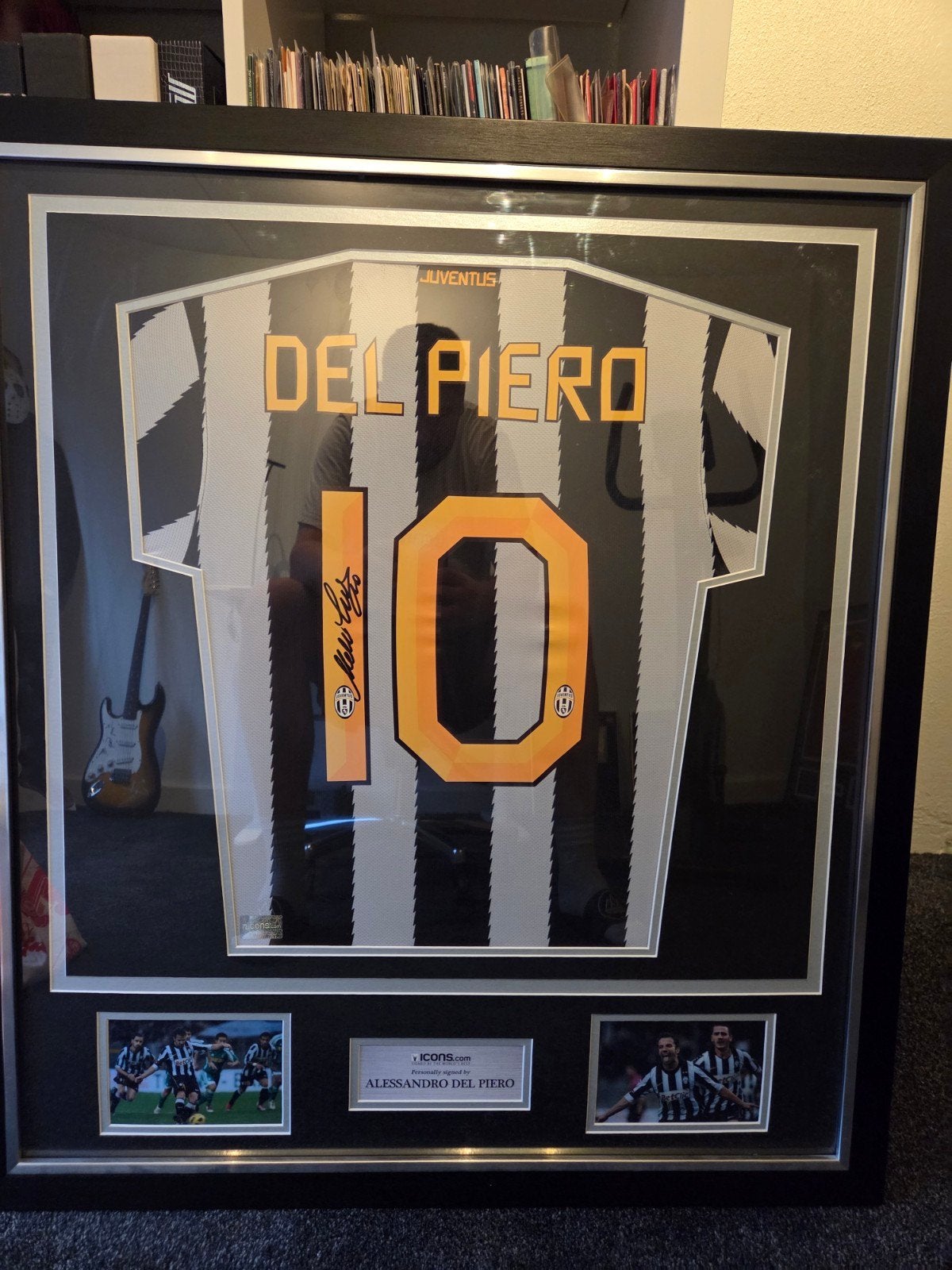 Gesigneerd shirt Alessandro Del Piero - Icons, Ophalen, Zo goed als nieuw, Buitenlandse clubs, Shirt