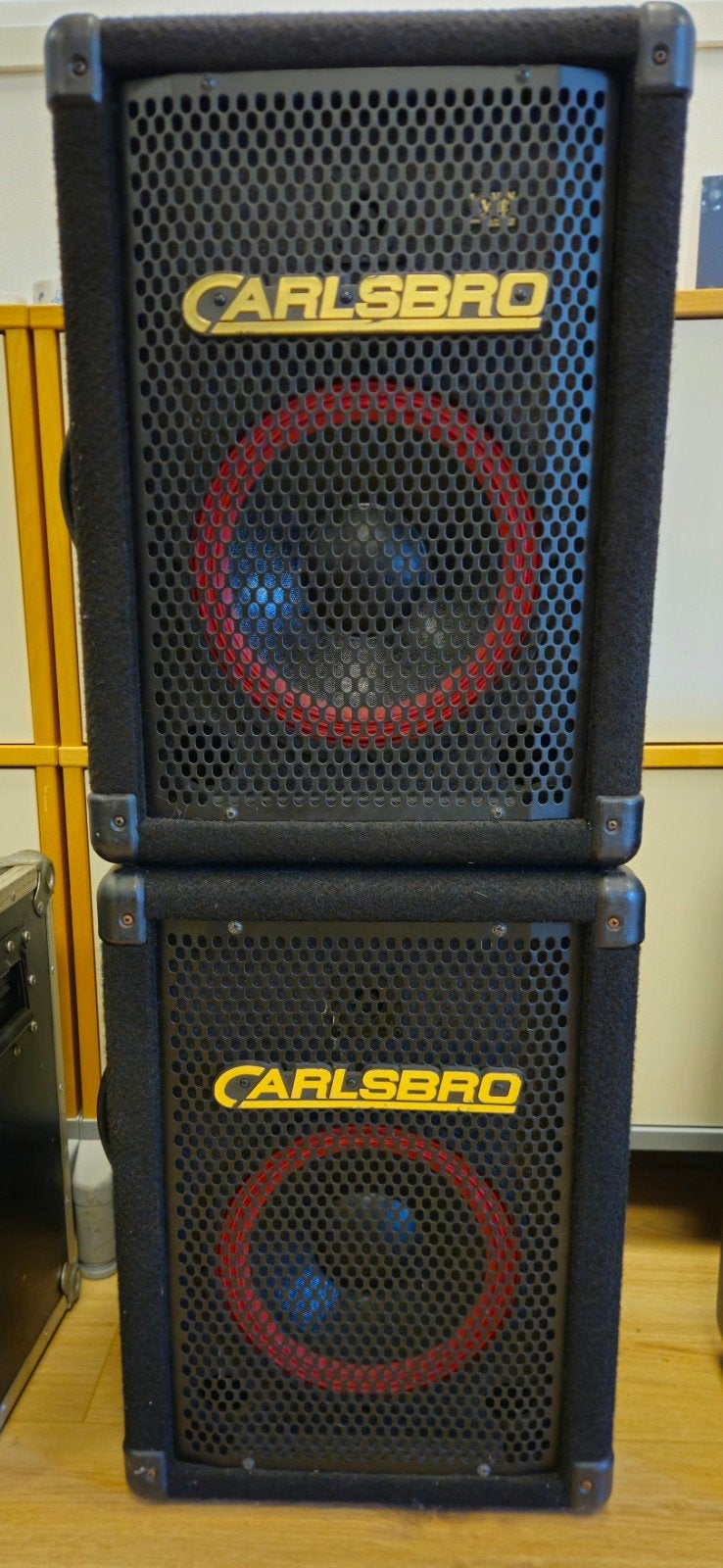 Carlsbro Speakerset - 125W, 8 Ohm, Gebruikt, 120 tot 150 watt, Speakerset, Ophalen