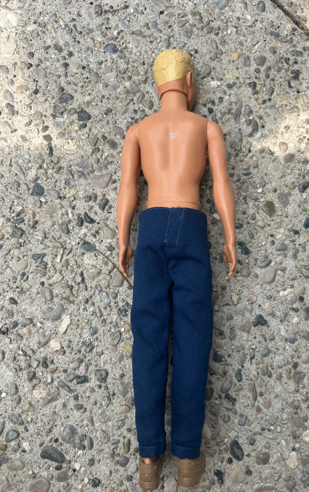Barbie ken pop zonder kleding collecte item mattel 2015, Ophalen of Verzenden, Zo goed als nieuw, Pop
