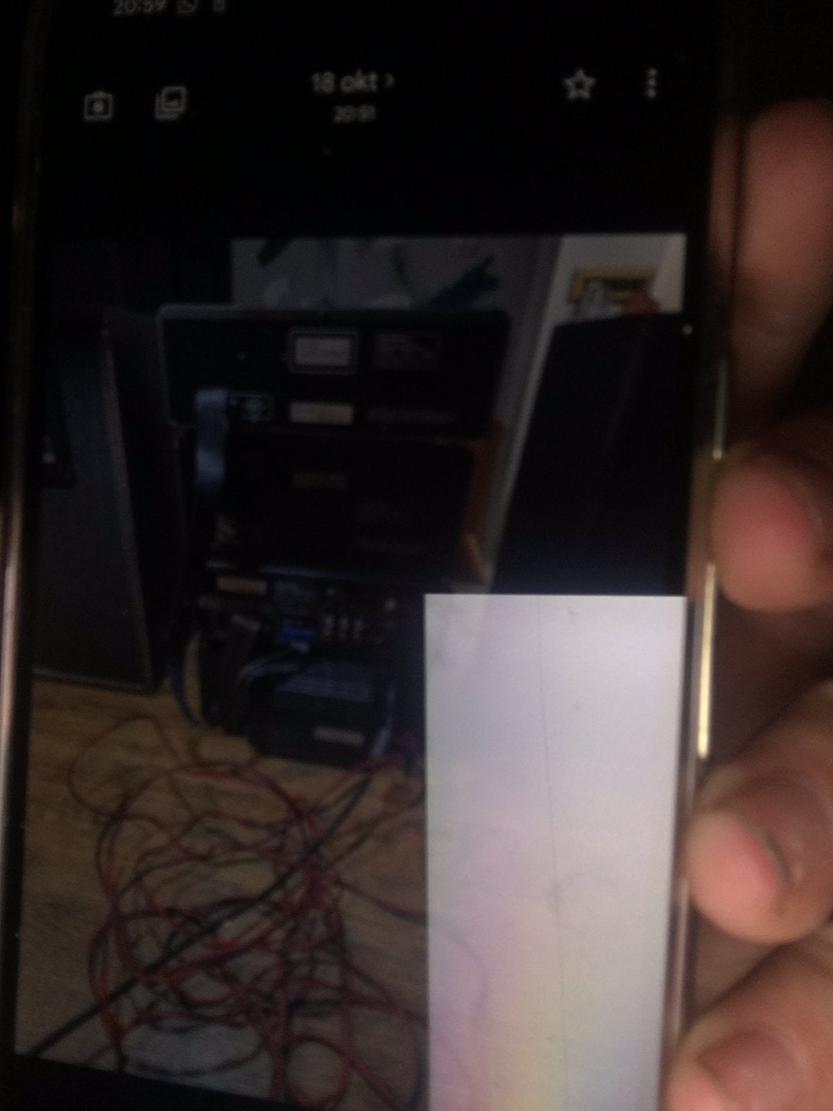 Stereo zet met twee box in goede staat, Ophalen, Gebruikt, Overige merken, Draagbaar