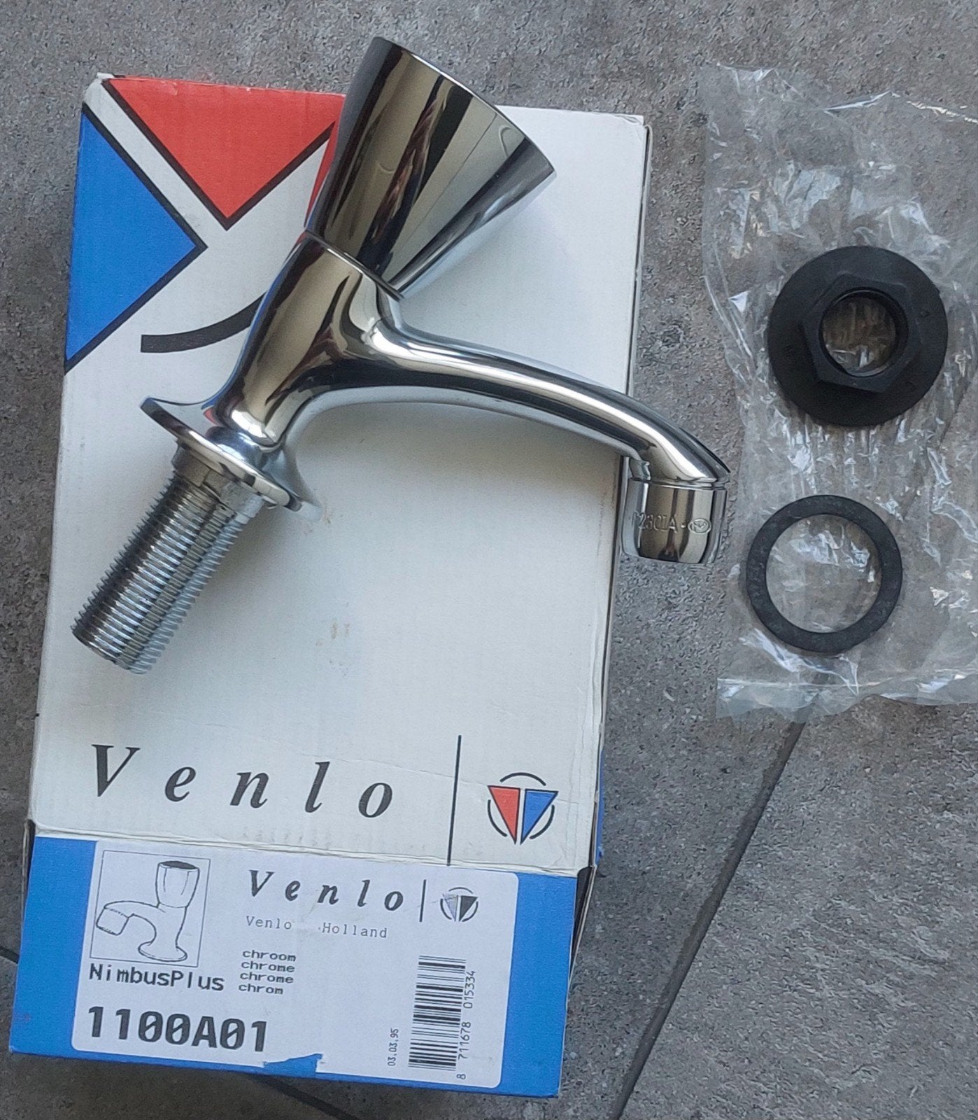 Venlo Nimbus Plus wastafelkraan, Ophalen of Verzenden, Nieuw, Chroom, Kraan