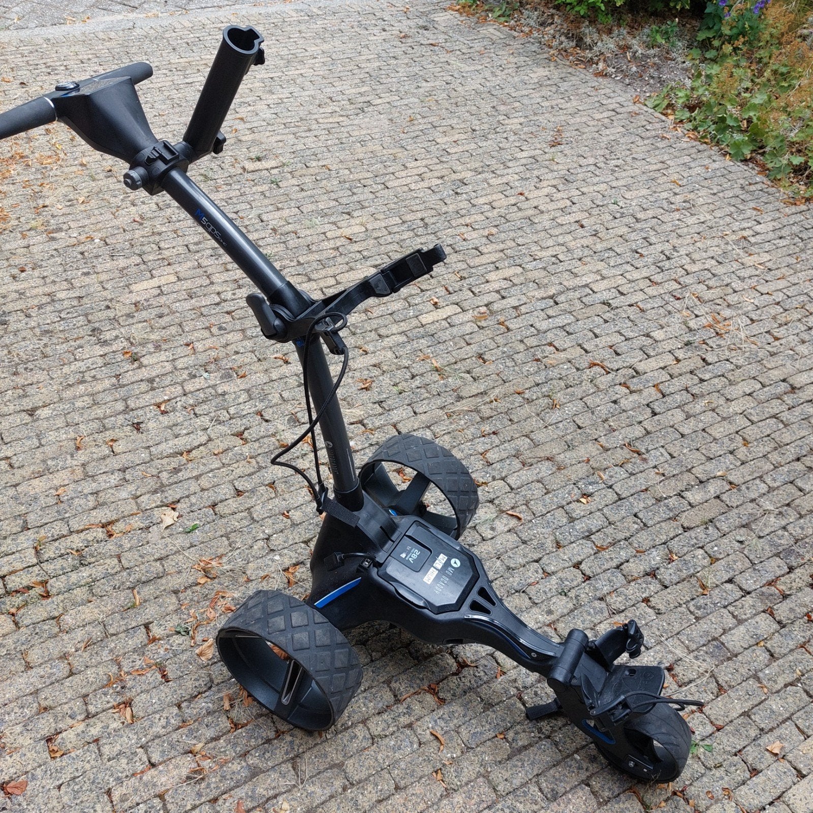 Motocaddy M5 GPS elektrische golftrolley, Sport en Fitness, Golf, Ophalen of Verzenden, Gebruikt, Golfkar, Overige merken