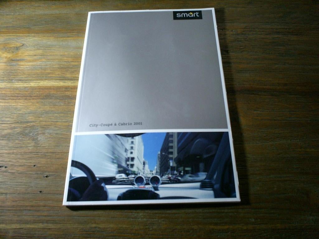Smart City Coupe en Cabrio 2001 70 pag., Boeken, Verzenden, Zo goed als nieuw, Algemeen