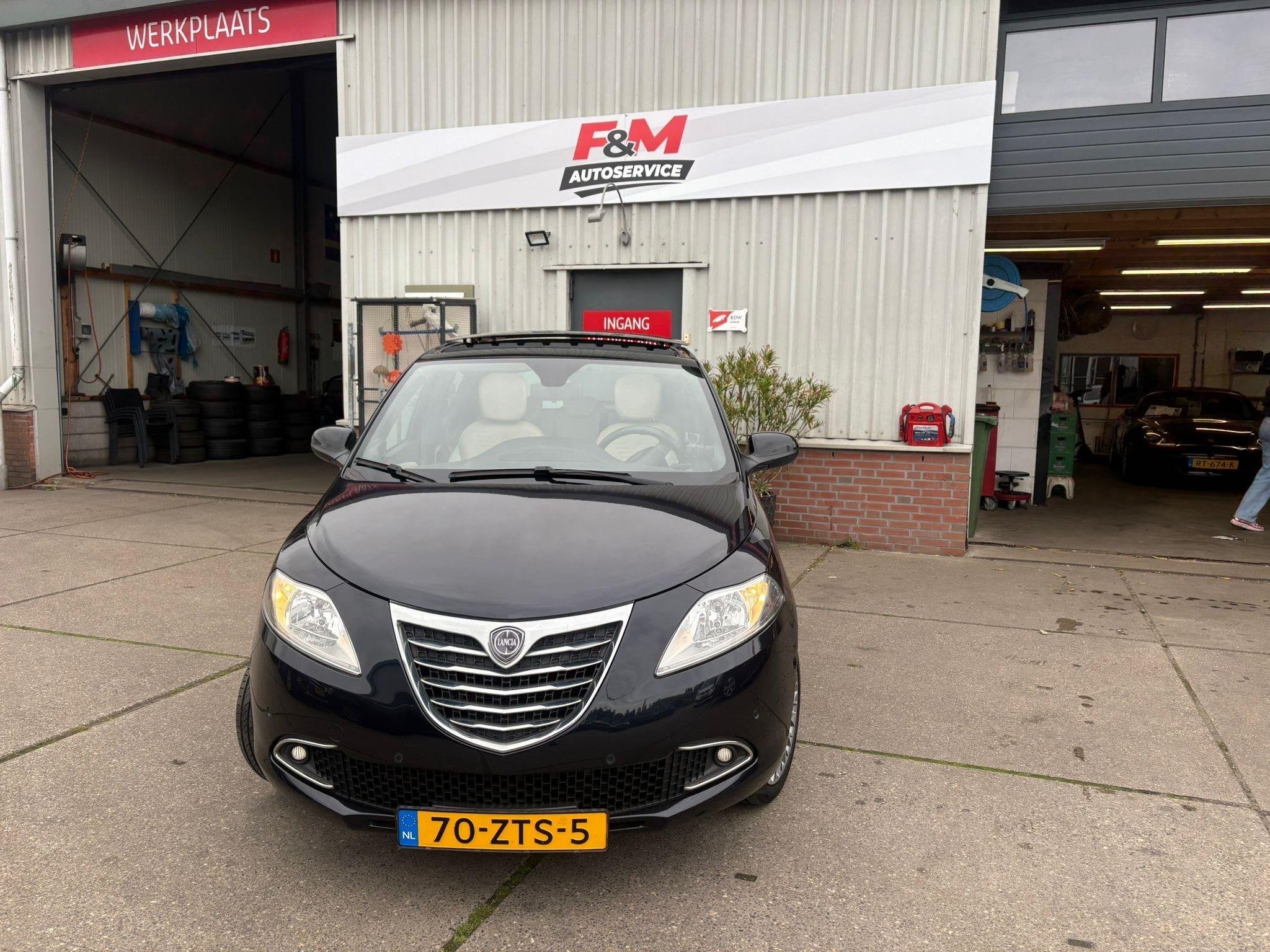 Lancia Ypsilon 0.9 TwinAir Platinum Airco, cruise, pano, pdc, Voorwielaandrijving, Euro 5, 86 pk, Gebruikt