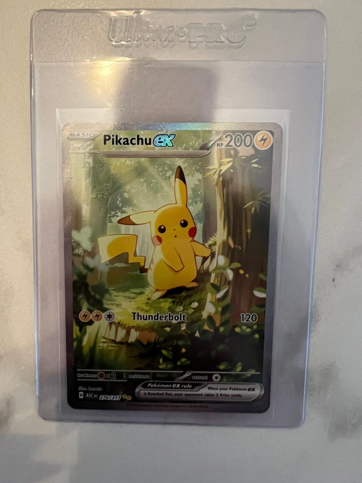 Pikachu Ex 276 Ascended Heroes, Ophalen, Zo goed als nieuw