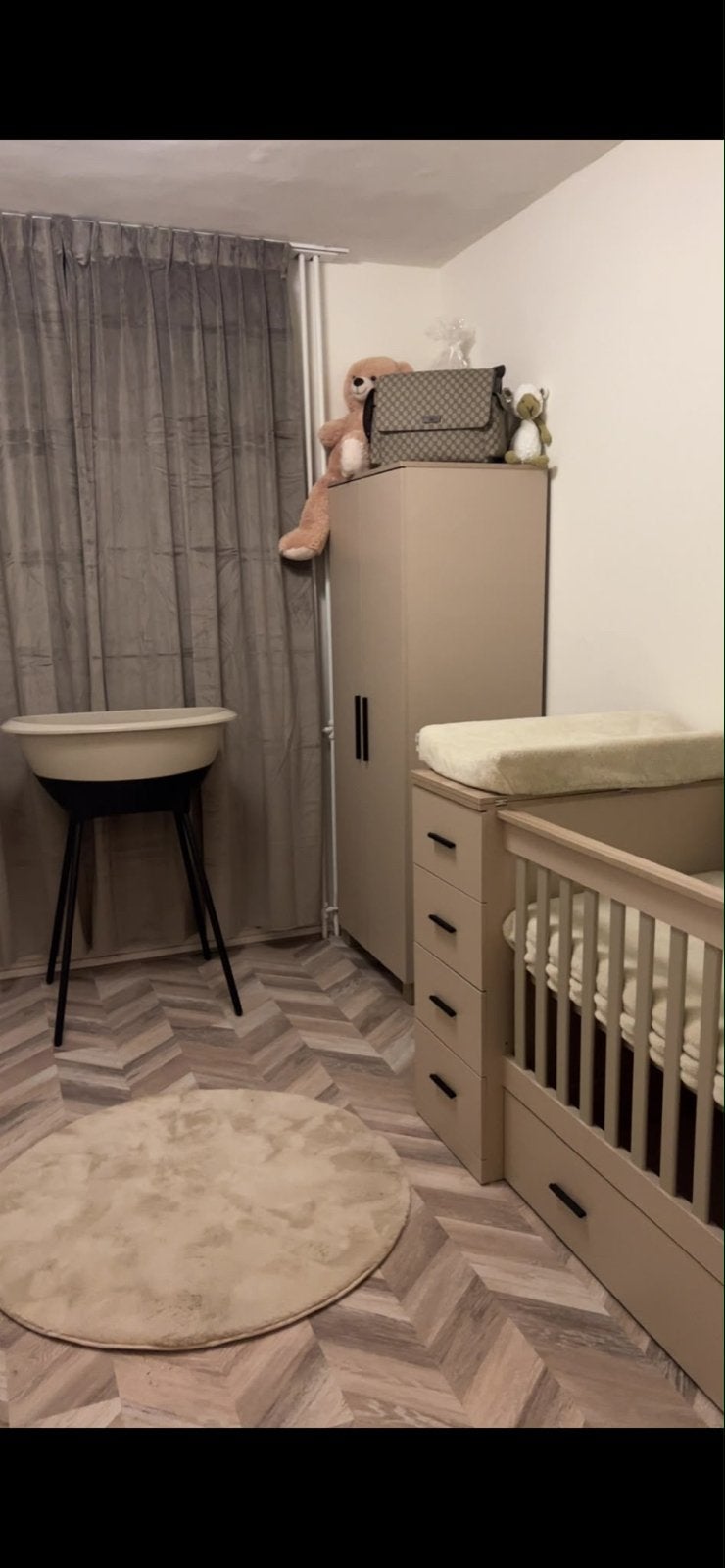 Te koop ongebruikte babykamer, Ophalen, Nieuw, Minder dan 140 cm, Matras