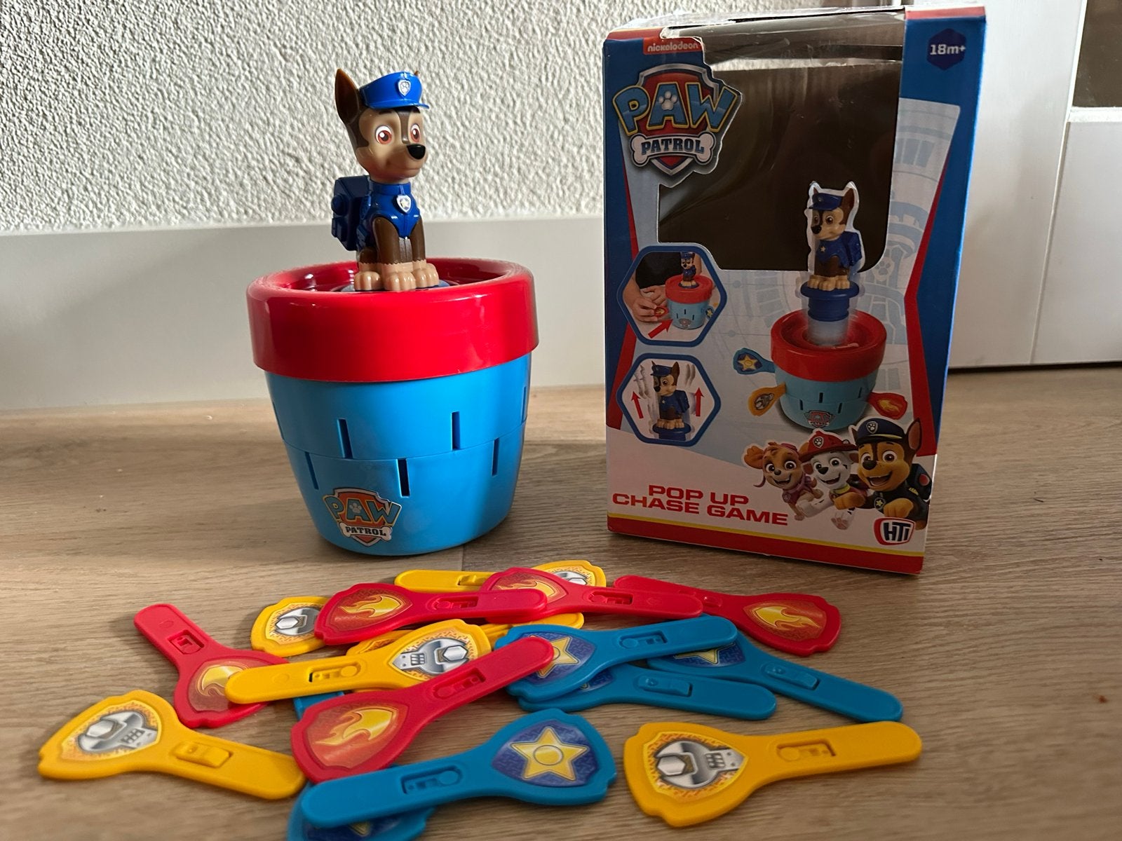 Paw Patrol Pop Up Chase Game - Zo goed als nieuw, Ophalen of Verzenden, Zo goed als nieuw, Jongen of Meisje